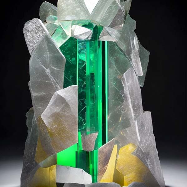 Smaragde Kristalle